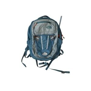 North Face Backpack CLG3 Recon Laptop Padded Teal/sage/green bag tote hiking